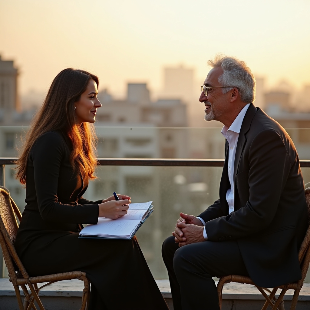 مقابلة ثقافية مع باحث متخصص